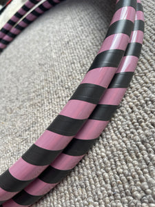 striped vinyl fire hoop