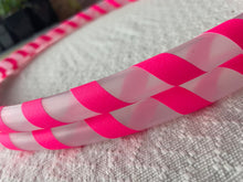 Load image into Gallery viewer, nz made dance hoop with pink grip tape
