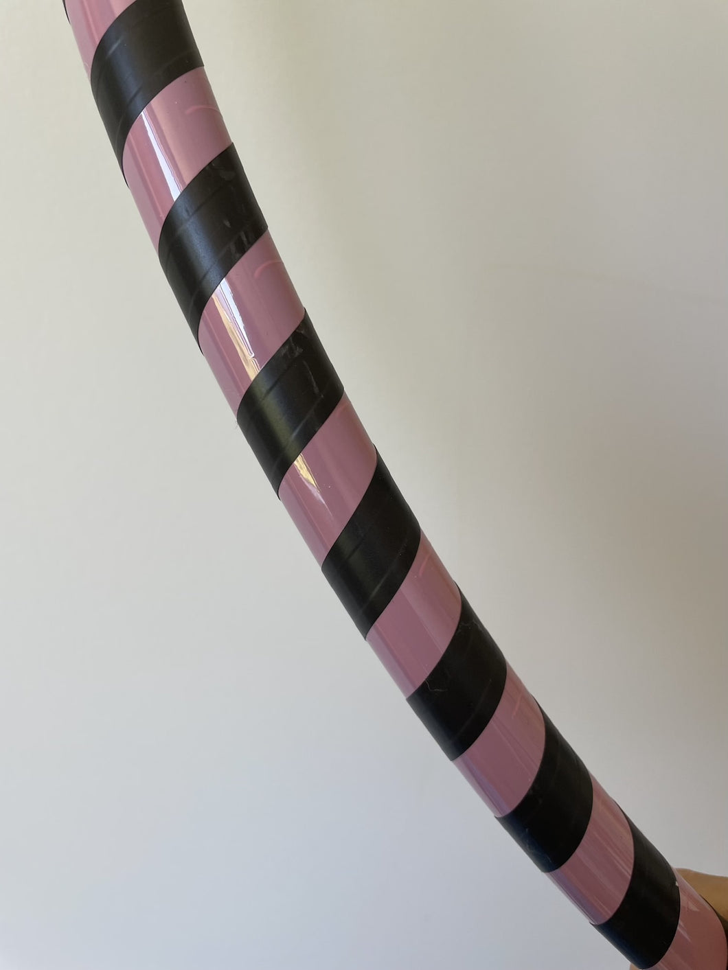 pink and black striped hula hoop for adults