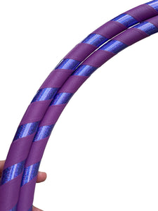 purple striped hoop for adults