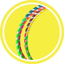 Load image into Gallery viewer, glitter rainbow hula hoops icon
