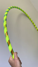 Load and play video in Gallery viewer, neon yellow beginner hula hoop on sale
