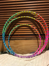 Load image into Gallery viewer, hula hoop rainbow colours kids

